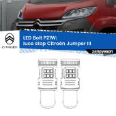 0 Luce Stop LED Citroën Jumper III in poi: P21W Bolt P21W: LED Bolt Rossi (Coppia)