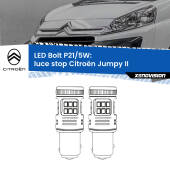 0 Luce Stop LED Citroën Jumpy II 2006 - 2015: P21/5W Bolt P21/5W: LED Bolt Rossi (Coppia)