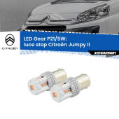 0 Luce Stop LED Citroën Jumpy II 2006 - 2015: P21/5W Gear P21/5W: Lampadine LED Rosse Gear