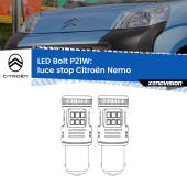 0 Luce Stop LED Citroën Nemo 2008 in poi: P21W Bolt P21W: LED Bolt Rossi (Coppia)