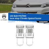 0 Luce Stop LED Citroën SpaceTourer 2016 in poi: P21/5W Bolt P21/5W: LED Bolt Rossi (Coppia)