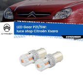 0 Luce Stop LED Citroën Xsara  1997 - 2005: P21/5W Gear P21/5W: Lampadine LED Rosse Gear