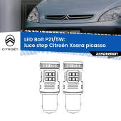 0 Luce Stop LED Citroën Xsara picasso 1999 - 2012: P21/5W Bolt P21/5W: LED Bolt Rossi (Coppia)