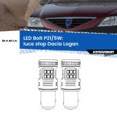 0 Luce Stop LED Dacia Logan 2004 - 2011: P21/5W Bolt P21/5W: LED Bolt Rossi (Coppia)