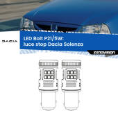 0 Luce Stop LED Dacia Solenza 2003 in poi: P21/5W Bolt P21/5W: LED Bolt Rossi (Coppia)