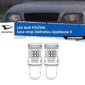 0 Luce Stop LED Daihatsu Applause II 1997 - 2000: P21/5W Bolt P21/5W: LED Bolt Rossi (Coppia)
