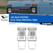 0 Luce Stop LED Daihatsu Hijet 1992 - 2005: P21/5W Bolt P21/5W: LED Bolt Rossi (Coppia)