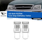 0 Luce Stop LED Daihatsu Terios 1997 - 2005: P21/5W Bolt P21/5W: LED Bolt Rossi (Coppia)