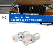 0 Luce Stop LED DS DS 7 Crossback 2017 in poi: P21/5W Gear P21/5W: Lampadine LED Rosse Gear