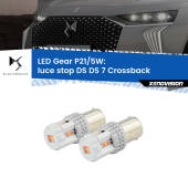 0 Luce Stop LED DS DS 7 Crossback 2022 in poi: P21/5W Gear P21/5W: Lampadine LED Rosse Gear