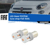 0 Luce Stop LED Fiat 500L 2012 - 2018: P21/5W Gear P21/5W: Lampadine LED Rosse Gear