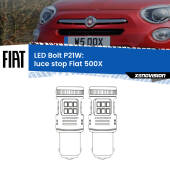 0 Luce Stop LED Fiat 500X  2014 in poi: P21W Bolt P21W: LED Bolt Rossi (Coppia)