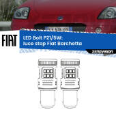 0 Luce Stop LED Fiat Barchetta 1995 - 2005: P21/5W Bolt P21/5W: LED Bolt Rossi (Coppia)