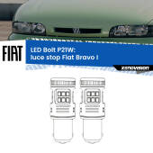 0 Luce Stop LED Fiat Bravo I  1995 - 2001: P21W Bolt P21W: LED Bolt Rossi (Coppia)
