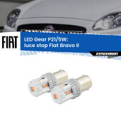 0 Luce Stop LED Fiat Bravo II 2006 - 2014: P21/5W Gear P21/5W: Lampadine LED Rosse Gear