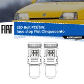 0 Luce Stop LED Fiat Cinquecento 1991 - 1999: P21/5W Bolt P21/5W: LED Bolt Rossi (Coppia)