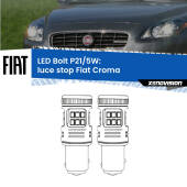 0 Luce Stop LED Fiat Croma 2005 - 2010: P21/5W Bolt P21/5W: LED Bolt Rossi (Coppia)