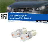0 Luce Stop LED Fiat Croma 2005 - 2010: P21/5W Gear P21/5W: Lampadine LED Rosse Gear