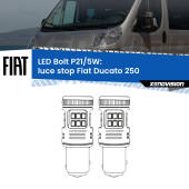 0 Luce Stop LED Fiat Ducato 250 2006 - 2018: P21/5W Bolt P21/5W: LED Bolt Rossi (Coppia)