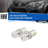 0 Luce Stop LED Fiat Fullback 2016 - 2019: P21/5W Gear P21/5W: Lampadine LED Rosse Gear