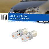 0 Luce Stop LED Fiat Idea  2003 - 2015: P21/5W Gear P21/5W: Lampadine LED Rosse Gear