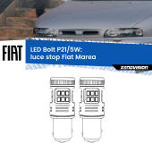 0 Luce Stop LED Fiat Marea 1996 - 2002: P21/5W Bolt P21/5W: LED Bolt Rossi (Coppia)