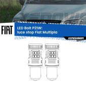 0 Luce Stop LED Fiat Multipla 1999 - 2010: P21W Bolt P21W: LED Bolt Rossi (Coppia)