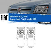 0 Luce Stop LED Fiat Panda 169 2003 - 2012: P21/5W Bolt P21/5W: LED Bolt Rossi (Coppia)