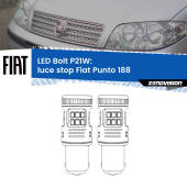 0 Luce Stop LED Fiat Punto 188 1999 - 2010: P21W Bolt P21W: LED Bolt Rossi (Coppia)