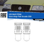 0 Luce Stop LED Fiat Scudo 220 1996 - 2006: P21W Bolt P21W: LED Bolt Rossi (Coppia)