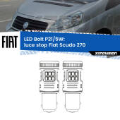 0 Luce Stop LED Fiat Scudo 270 2007 - 2016: P21/5W Bolt P21/5W: LED Bolt Rossi (Coppia)