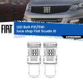 0 Luce Stop LED Fiat Scudo III 2022 in poi: P21/5W Bolt P21/5W: LED Bolt Rossi (Coppia)