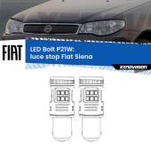 0 Luce Stop LED Fiat Siena 1996 - 2012: P21W Bolt P21W: LED Bolt Rossi (Coppia)
