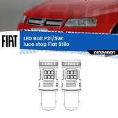 0 Luce Stop LED Fiat Stilo 2001 - 2006: P21/5W Bolt P21/5W: LED Bolt Rossi (Coppia)