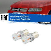 0 Luce Stop LED Fiat Stilo 2001 - 2006: P21/5W Gear P21/5W: Lampadine LED Rosse Gear