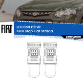 0 Luce Stop LED Fiat Strada versione 1: P21W Bolt P21W: LED Bolt Rossi (Coppia)