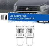 0 Luce Stop LED Fiat Talento III 2016 - 2020: P21/5W Bolt P21/5W: LED Bolt Rossi (Coppia)