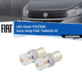 0 Luce Stop LED Fiat Talento III 2016 - 2020: P21/5W Gear P21/5W: Lampadine LED Rosse Gear