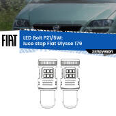 0 Luce Stop LED Fiat Ulysse 179 2002 - 2011: P21/5W Bolt P21/5W: LED Bolt Rossi (Coppia)