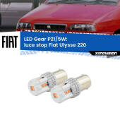 0 Luce Stop LED Fiat Ulysse 220 1994 - 2002: P21/5W Gear P21/5W: Lampadine LED Rosse Gear