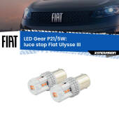 0 Luce Stop LED Fiat Ulysse III 2022 in poi: P21/5W Gear P21/5W: Lampadine LED Rosse Gear