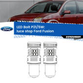 0 Luce Stop LED Ford Fusion  2002 - 2012: P21/5W Bolt P21/5W: LED Bolt Rossi (Coppia)