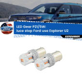 0 Luce Stop LED Ford usa Explorer U2 1995 - 2001: P21/5W Gear P21/5W: Lampadine LED Rosse Gear