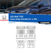 0 Luce Stop LED Honda Hr-v GH 1998 - 2012: T20 Bolt T20: LED Bolt Rossi (Coppia)