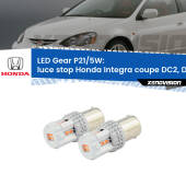 0 Luce Stop LED Honda Integra coupe DC2, DC4 1997 - 2001: P21/5W Gear P21/5W: Lampadine LED Rosse Gear