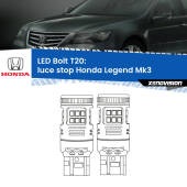 0 Luce Stop LED Honda Legend Mk3 1996 - 2004: T20 Bolt T20: LED Bolt Rossi (Coppia)