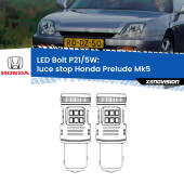 0 Luce Stop LED Honda Prelude Mk5 1996 - 2000: P21/5W Bolt P21/5W: LED Bolt Rossi (Coppia)