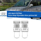 0 Luce Stop LED Hyundai Atos prime MX 1997 - 2008: P21/5W Bolt P21/5W: LED Bolt Rossi (Coppia)