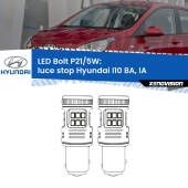 0 Luce Stop LED Hyundai I10 BA, IA 2013 - 2016: P21/5W Bolt P21/5W: LED Bolt Rossi (Coppia)