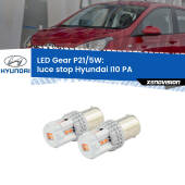 0 Luce Stop LED Hyundai I10 PA 2007 - 2017: P21/5W Gear P21/5W: Lampadine LED Rosse Gear
